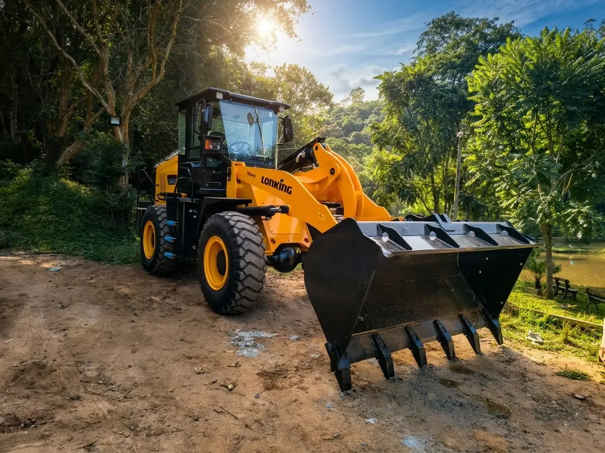 Pá Carregadeira Lonking CDM833